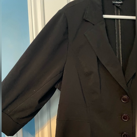 Lane Bryant black suit jacket - Picture 2 of 3